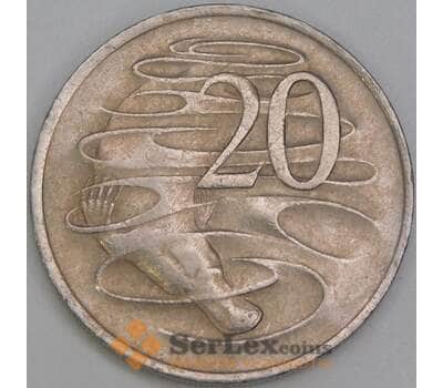 Австралия 20 центов 1972 КМ66 VF арт. 55021