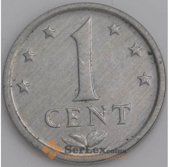 Нидерландские Антиллы монета 1 цент 1985 КМ8а aUNC арт. 46230