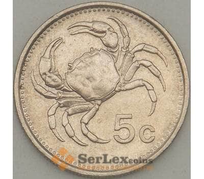 Монета Мальта 5 центов 1986 КМ77 XF (J05.19) арт. 18209