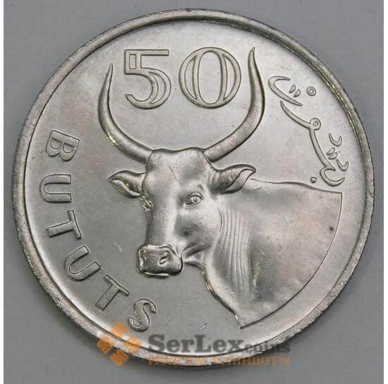 Гамбия 50 бутут 1971 КМ12 UNC арт. 52652 Гамбия 50 бутут 1971 КМ12 UNC арт. 52652
