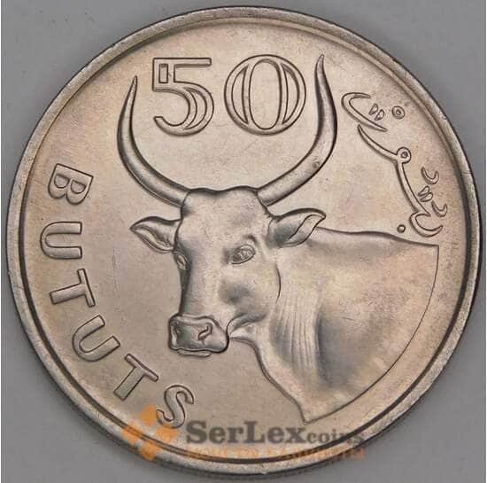 Гамбия 50 бутут 1971 КМ12 UNC арт. 52652
