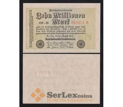 Германия 10000000 (10 миллионов) марок 1923 P106а UNC арт. 54012