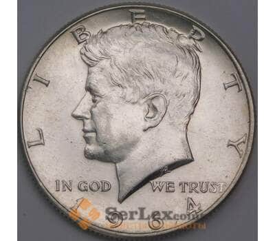 США монета 1/2 доллара 1964 D KM202 UNC Кеннеди арт. 43117