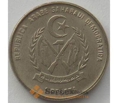 Монета Западная Сахара 1 песета 1992 КМ14 UNC (J05.19) арт. 16914