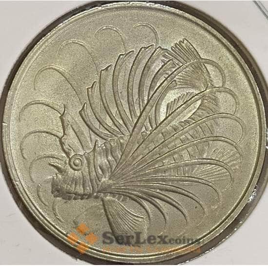 Сингапур 50 центов 1980 КМ5 UNC (J05.19) арт. 18605