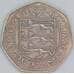 Гернси 50 пенсов 1969 КМ25 XF арт. 56558