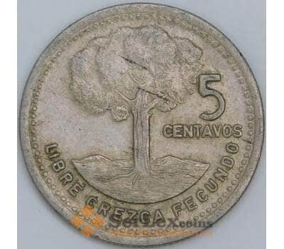 Гватемала 5 сентаво 1981 КМ276.3 XF арт. 57552