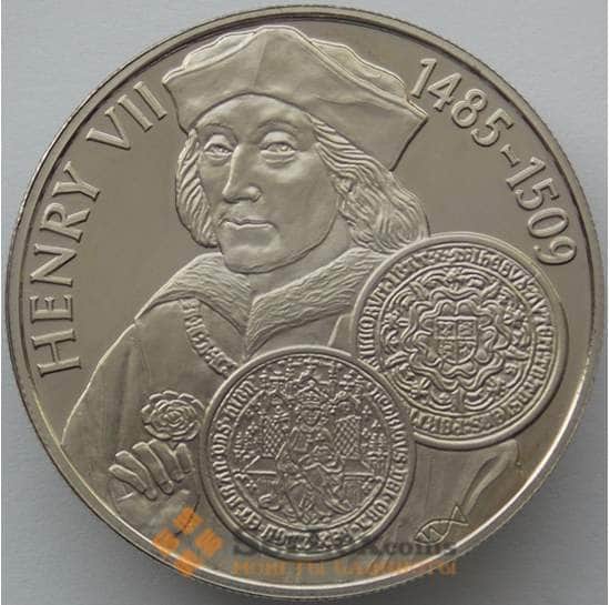 Фолклендские острова 50 пенсов 2001 КМ87 BU Генрих VII арт. 17597