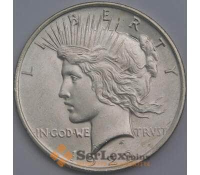 Монета США 1 доллар 1922 КМ150 UNC Peace штемпельный блеск арт. 39856