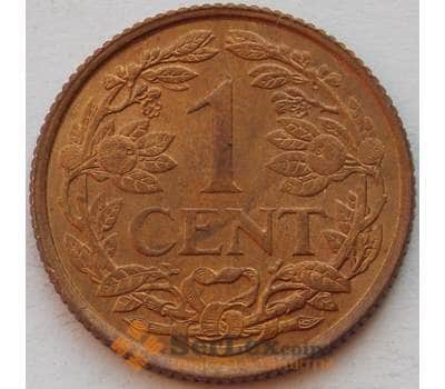 Монета Нидерландские Антиллы 1 цент 1963 КМ1 aUNC (J05.19) арт. 16663