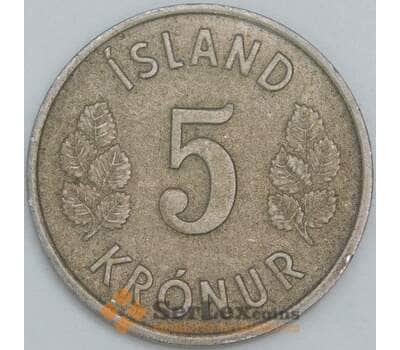 Исландия 5 крон 1978 КМ18 XF-AU арт. 56650
