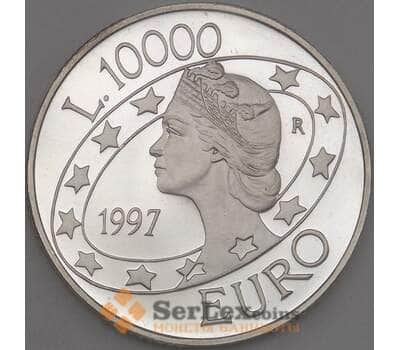 Монета Сан-Марино 10000 лир 1997 КМ372 Proof (n17.19) арт. 21405