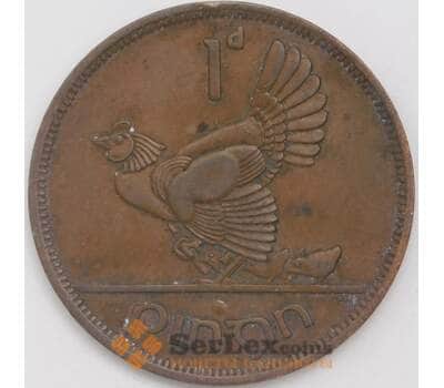 Монета Ирландия 1 пенни 1948 КМ11 XF арт. 39166