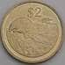 Зимбабве монета 2 доллара 1997 КМ12 UNC арт. 46405