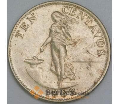 Филиппины 10 сентаво 1962 КМ188 XF арт. 56795