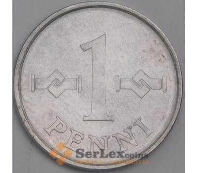 Монета Финляндия 1 пенни 1978 КМ44а aUNC арт. 39235