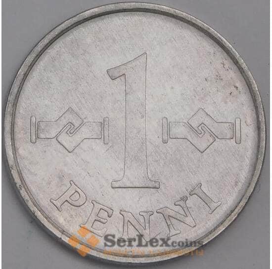 Финляндия 1 пенни 1978 КМ44а aUNC арт. 39235