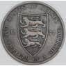 Джерси 1/12 шиллинга 1877 КМ8 F арт. 54916