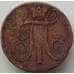 Монета Россия 2 копейки 1799 ЕМ VF арт. 13781
