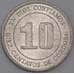Никарагуа монета 10 сентаво 1974 КМ30 aUNC арт. 44810