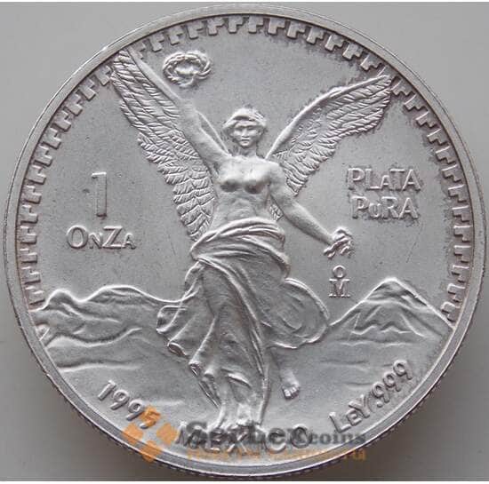 Мексика 1 онза 1995 XF (АЮД) арт. 13445