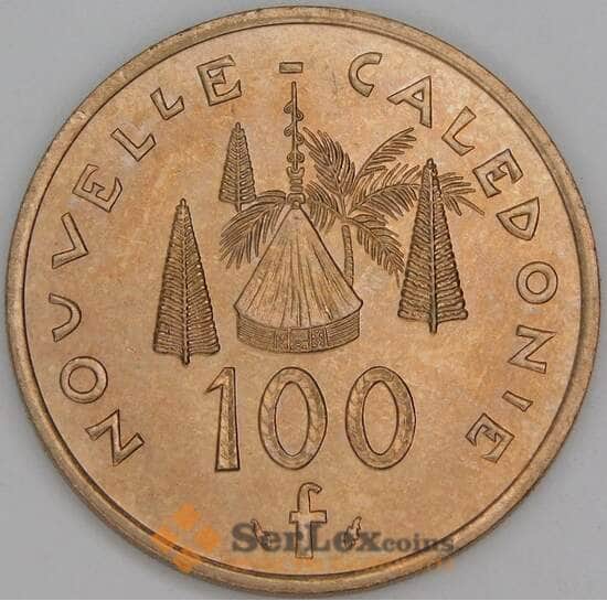 Новая Каледония 100 франков 1994 КМ15 UNC арт. 54835