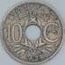 Франция 10 сантимов 1924 КМ866a VF арт. 57036