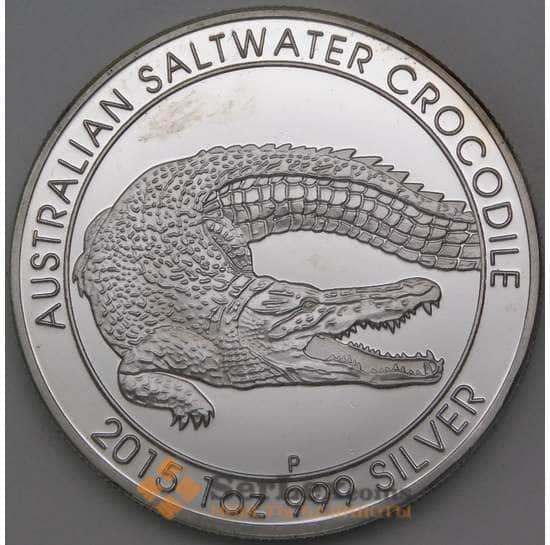 Австралия 1 доллар 2015 Крокодил Копия арт. 28841