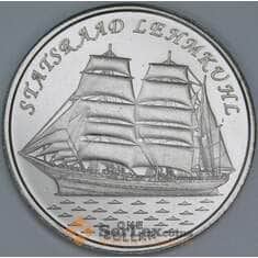 Гилберта острова (Кирибати) 1 доллар 2014 Корабль Statsraad Lehmkuhl арт. 55428