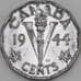 Монета Канада 5 центов 1944 КМ40а XF арт. 22029