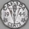Канада 5 центов 1944 КМ40а XF арт. 22029