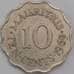 Маврикий 10 центов 1969 КМ33 XF арт. 40902