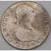 Монета Испания 2 реала 1799 КМ430 F Серебро арт. 28298