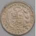 Монета Перу 1/2 динеро 1905 КМ206 F арт. 40107