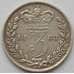 Монета Великобритания 3 пенса 1883 КМ730 VF Серебро (J05.19) арт. 15632