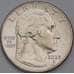 Монета США 25 центов 2023 D №6 Женщины Бесси Коулман лётчица арт. 40146