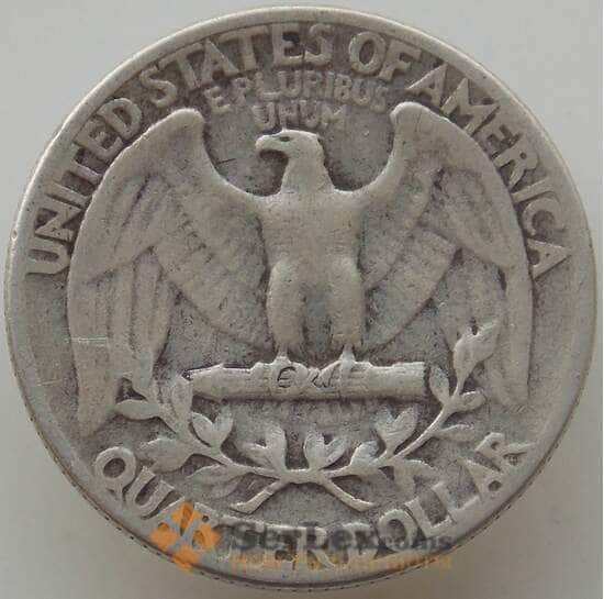США 25 центов квотер 1946 KM164 VF арт. 12502