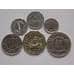 Монета Белиз Набор 1 цент-1 доллар 2000-2012 (6шт) UNC арт. С01649