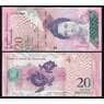 Венесуэла 20 Боливара 2007-2017 P91 UNC арт. В00117