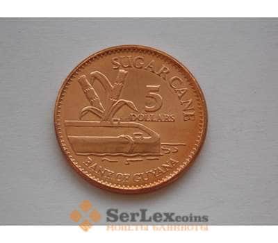 Гайана 5 долларов 2012 UNC КМ51 арт. С01668