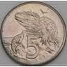 Новая Зеландия 5 центов 1986-1998 КМ60 VF арт. С02433