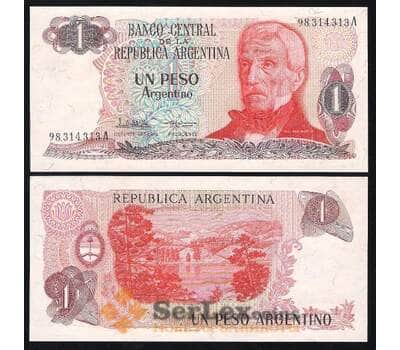 Банкнота Аргентина 1 Песо 1983 UNC №311 арт. В00102