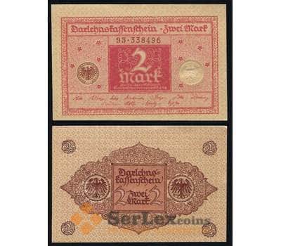Банкнота Германия 2 марки 1920 UNC №60 арт. В00135