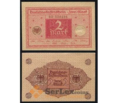 Банкнота Германия 2 марки 1920 UNC №60 арт. В00135