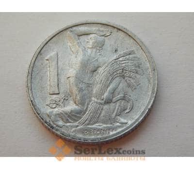 Монета Чехословакия 1 крона 1950-53 КМ22 арт. С02384