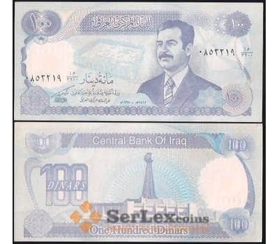 Банкнота Ирак 100 Динар 1994 UNC №84 арт. В00241