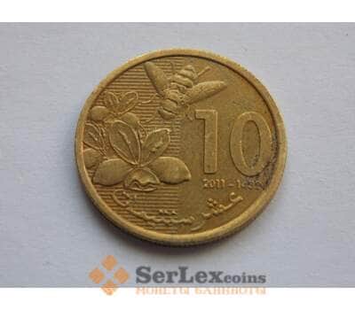 Монета Марокко 10 сантим 2011-14 VF Y136 арт. С02357