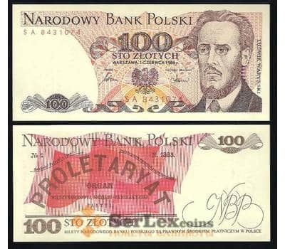 Банкнота Польша 100 Злотых 1988 Р143 UNC  арт. В00084