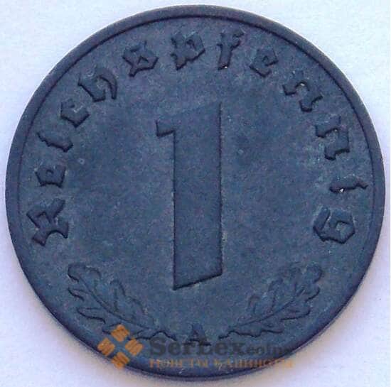 Германия 1 рейхспфенниг 1941 А КМ97 XF (J05.19) арт. 16799