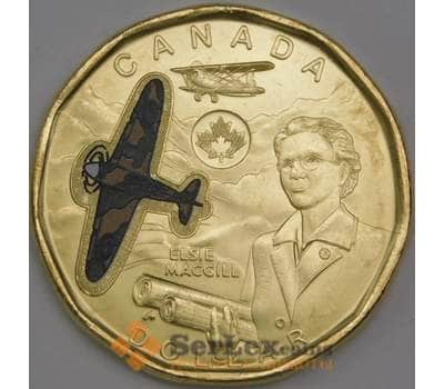 Канада монета 1 доллар 2023 UNC Элси Макгилл арт. 43533
